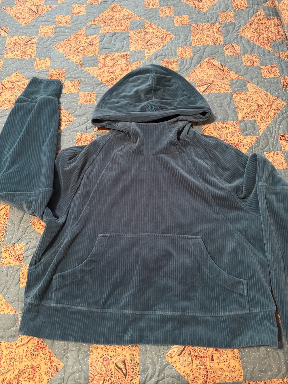 lululemon athletica Teal Pullover Hoodie